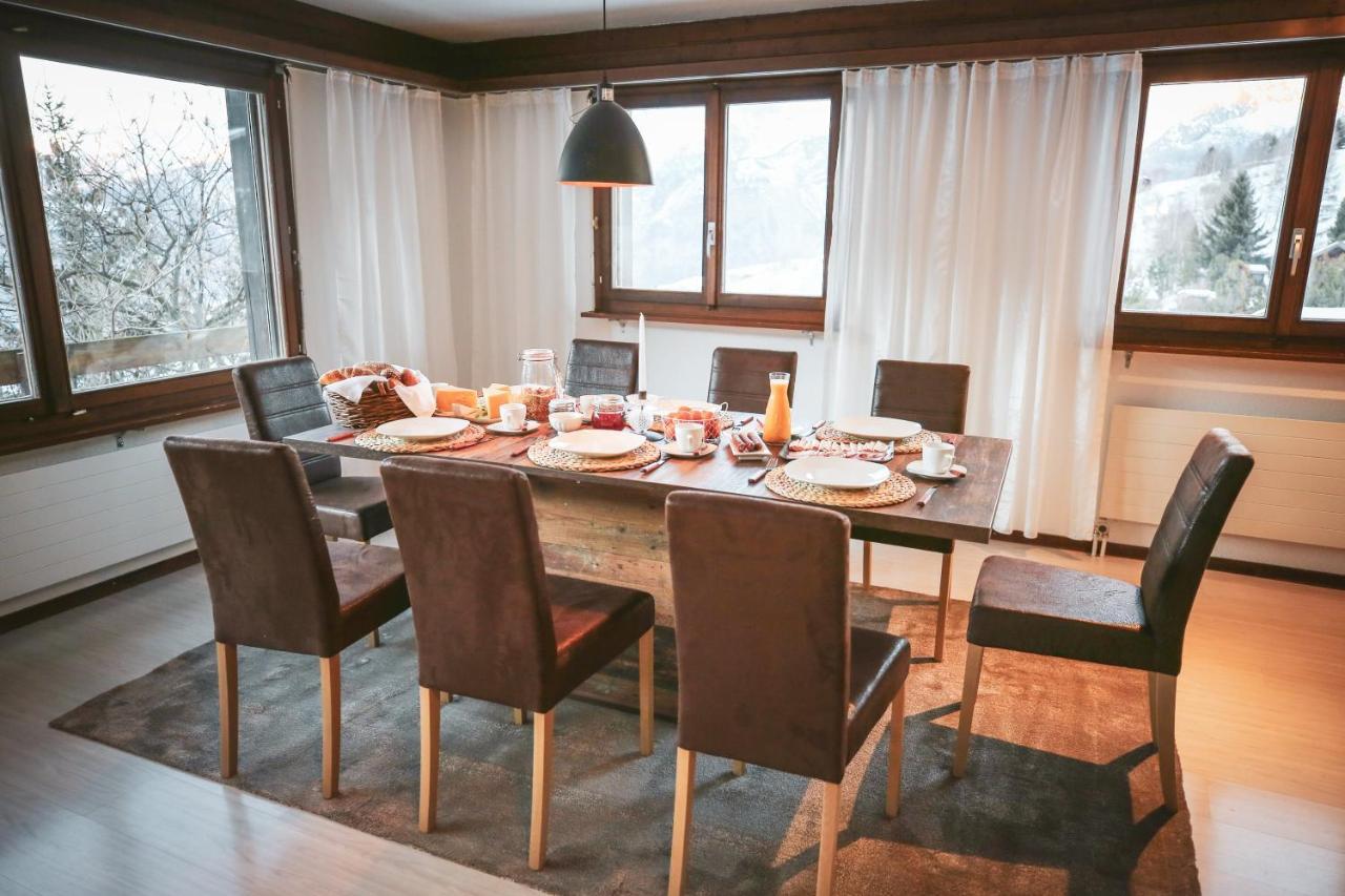 Hotel Restaurant Buerchnerhof Bürchen Exteriör bild
