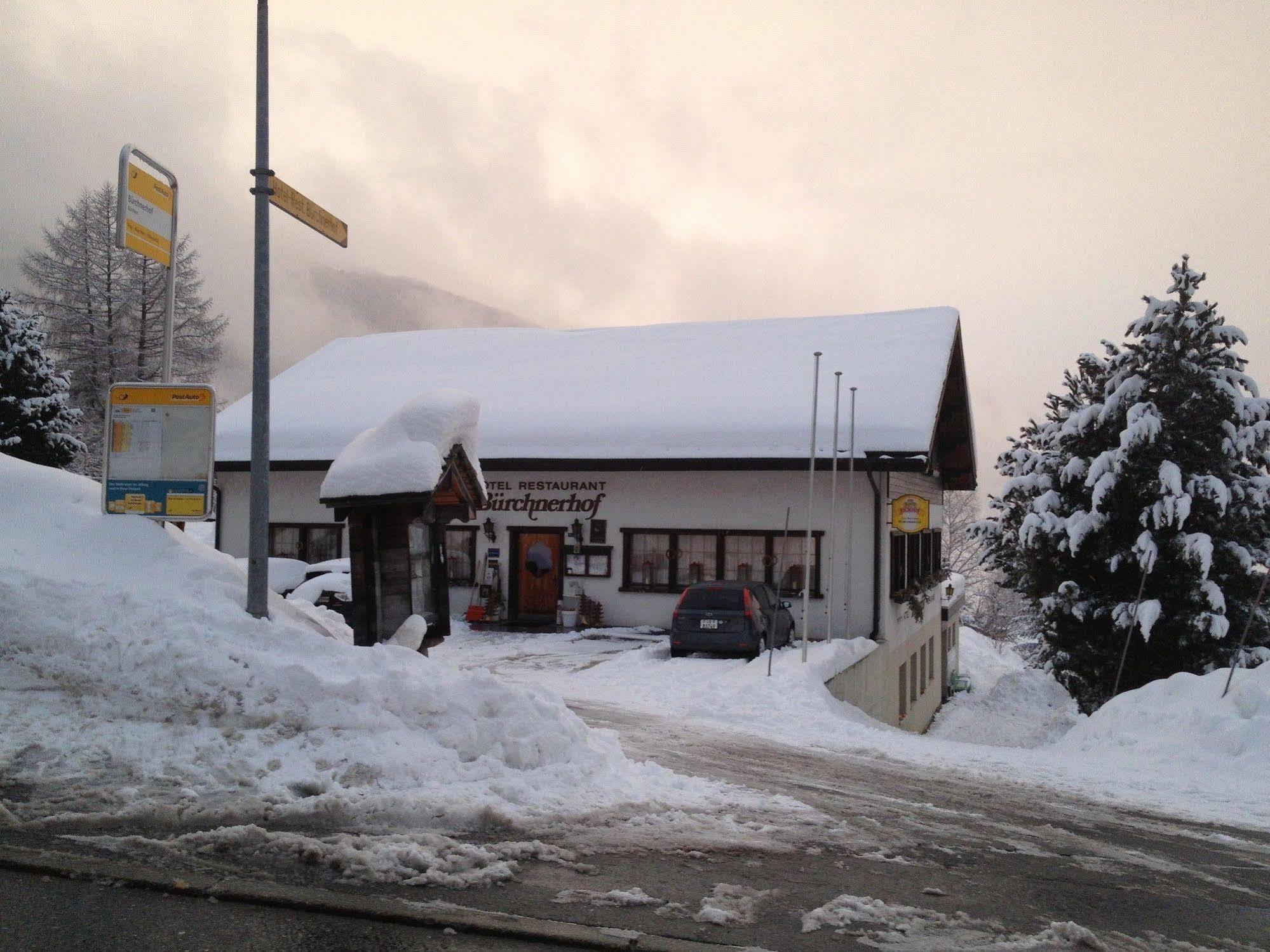 Hotel Restaurant Buerchnerhof Bürchen Exteriör bild